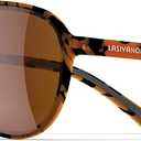 Lightweight TAC Polarized Tinted Classic Vintage Retro 70s Sunglasses, TR-90 Frame for Women Men, UV 400 Protection
