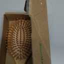 MRD Hair brush, Natural Bamboo Paddle Detangling Hairbrush, Massage Scalp Thick/Thin/Curly/Dry Hair For Women & Men