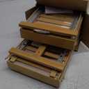 2 Pack Under Sink Organizer, Bamboo Wooden 2-Tier Pull-Out Storage with Sliding Drawers for Kitchen and Bathroom Cabinets, Easy Installation (Natural, 2 Packs)