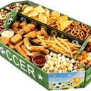 Soccer Party Supplies Set - Large Soccer Food Serving Tray, Birthday Parties and Soccer Party Decorations & Favors 25 * 19Inch