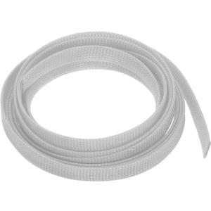 Uxcell PET Expandable Sleeving 10ft 1/2" Gray Cable Management Sleeve Cord Organizer for Wrap Protect Cable