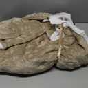 Ramees Sherpa Wearable Blanket with Sleeves and Pockets, Soft Warm TV Blanket Throw for Men and Women (Camel)