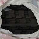 Xspec 3/8" Thick 100 sq. ft. (25 pcs) Gym EVA Foam Floor Mats (24" x 24") | Steel Pattern, Black