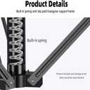 Godox SN304 Studio Light Stand 190cm Adjustable Tripod Heavy Duty Light Stand Lighting Tripod with 1/4" Screw for Strobe Light/Webcams/Cameras/Softbox