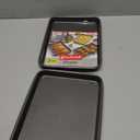 GoodCook Everyday Set of 2 Nonstick Steel 9" x 6.2" Toaster Oven Mini Baking Sheets, Gray