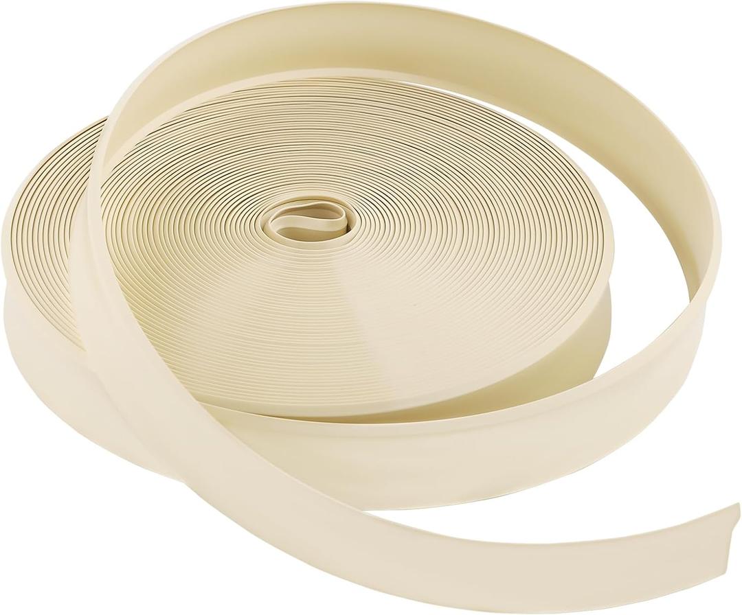 1 inch Vinyl Trim Molding Insert for RV Screw Cover Boat Camper Travel Trailer Outside Track (50 ft)