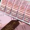 UPAFEXXI-Leather Bible Tabs, Bible Tabs for Women and Men(Gold Foil Lettering) Large Print Stickers, Easy to Read and Apply, 80 Chapters Labels for Easy Navigation(Cherry Blossom) (Pink)