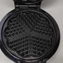 Mueller Heart 5 Waffle Maker, Waffle Iron, Adjustable Browning Control & Nonstick, Cool Touch Handle, Easy to Clean, Small Kitchen Appliances