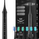 bluelk Electric Toothbrush for Adults and Kids- Sonic Toothbrush with 3 Brush Heads in 2 Types, Rechargeable with 5 Modes and Built-in Smart Timer, Hsa Store Eligible Items (Black)