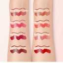 2 x 2PCS Lip Liner and Lipstick Combo Set, 2 in 2 Waterproof Lip Liner Long Lasting Lipstick Set, Matte Lipliner Pencil & Hydrating Lip Gloss Makeup Kits for Women (208)