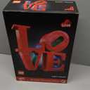 LEGO Art Love Collectible Building Set - DIY Kit for Adults, Ages 18+ - Gifts for Birthdays - Home Decor to Display on Table - 31214