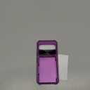 for Google Pixel 10 & 10 Pro Case with Camera Cover, Card Holder (4-5 Cards), Military Drop & RFID Protection, Rugged Shockproof Men Women Phone Case for Pixel 10 & 10 Pro, Dark Purple