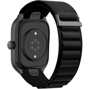 Alpine Loop Nylon Band - Compatible with Apple Watch Ultra 2/Ultra Bands 49mm 45mm 44mm for Men Women, Adjustable with Metal C Hook Strap for iWatch Ultra 2 iWatch Ultra Series 10 46mm SE/9/8/7/6/5