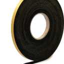Neoprene Rubber Black Self-Adhesive Sponge Strip 12mm Wide x 3mm Thick x 10m Long