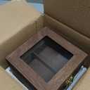 JEKKAH Solid Wood 2 Watch Box Vintage Wooden 2 Watch Storage Box Display Wooden Box For Home Storage, Travel And Display