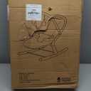 Orzbow 2-in-1 Baby Bouncer, Portable Bouncer Seat for Infant to Toddler with Removable Cushion, Angle Adjustable, 0-9 Months Up to 21lbs, Ergonomic Design, Classic Gray