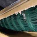 PotatoLife Plastic Mesh Fence Safety Fence, 4'x100' Roll with 100 Zip Ties, Resuable Temporary Netting for Garden Fencing, Construction, Snow Fencing, Animal Barrier, Poultry, Deer, Patio, Green