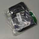 Verdusa Women's Split Capri Leggings High Waisted Knee Length Shorts (Black)