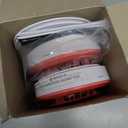 Kidde Hardwired Smoke & Carbon Monoxide Detector, AA Battery Backup Smoke Alarm, Interconnectable, LED Warning Light Indicators, 2 Pack