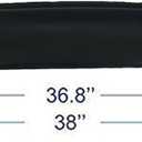 38"(Not Wider Than 36.8") Sunroof Wind Deflector,Universal Fit Tinted Moonroof Visor for Deflecting Noise, Rainy and Windy Weather,Car Accessories Sun Shade Waterproof Double Side Tape RN98