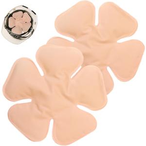 Head Gel Ice Pack for Helmets,Head Gel Ice Pack, Helmet Ice Packs, Used for Catcher Helmets,Relieve Summer Heat and Keep Cool, Reusable Cooling Insert for Outdoor Sports, Riding (2PCS) (Pink)