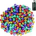 LYHOPE Christmas Lights, 200 LED 72ft 8 Modes Battery Operated Waterproof Fairy Christmas String Lights for Outdoor & Indoor, Patio, Lawn, Landscape, Garden, Xmas Tree, Holiday Decor (Multi-Color)