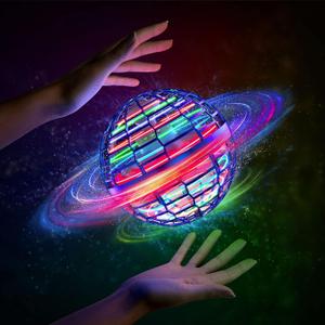 Flying Orb Ball 2025 Toys Soaring Hover Boomerang Spinner Hand Controlled Mini Drone Cosmic Globe Spinning Kids Adults Outdoor Birthday Gift Cool Stuff for Boys Girls 6 7 8 9 10+ Year Old (Blue)