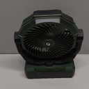 FRIZCOL 3-in-1 Camping Fan - Portable Fans Rechargeable - 24000mAh Battery Powered Fan with Light & Remote for Indoor, Outdoor, Tent, Travel, Fishing, Jobsite, Gifts for Men Dad Him - Green