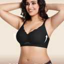 HBselect Nursing Bras for Breastfeeding 3PCS Comfort Jelly Maternity Bras Seamless Wireless Push Up Pregnancy Bralettes (M)