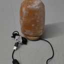 WBM Salt Lamp  USB Himalayan Salt Lamp with Touch Dimmer Control | Wooden Base | LED Bulb | 5-7lbs