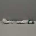 1 Pack Black Shower Curtain Rod 16 To 26 Inch Tension Shower Rod For Bathroom 7/8" Adjustable Spring Curtain Rod No Drilling Spring Rod Black Tension Curtain Rods for Windows Doorway Closet