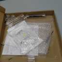 Cupcake Stand  Premium Cupcake Holder  Cady Bar Party Dcor  4 Tier Acrylic Tower Display for Pastry + LED Light String  Ideal for Weddings, Birthday (Pink Light)