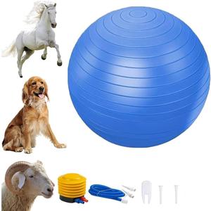 22" Herding Ball - Herding Horse Ball Toys Suitable for Medium-Sized Dogs, Mega Herding Dog Balls with Hand Pump, Herding Ball Toys for Medium-Sized Dogs.