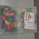 JOYIN 6 Pcs Christmas Light Up Headband and Necklace with 6 Flashing Modes, LED Christmas Bulb Lights Necklace Headband for Kids Women Men Xmas Party Supplies Accessories