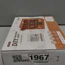 CUTEBEE Book Nook Kit - DIY Miniature House Dollhouse Kit for Adults and Teens, Booknook Tiny House Bookshelf Decor 3D Wooden Puzzle, Gifts for Family, Friends (Mrs.Hunt Bakery)