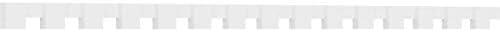 3"H x 1"P x 92 3/4"L Monroe Architectural Grade PVC Dentil Block Trim for 3/12. 4 Pieces