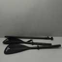 LEDONNE SUP Paddle 2-Piece Adjustable Kayak Paddle Floating Lightweight Paddle Board Oar with Aluminum Alloy Shaft and 2 Nylon Blades Best Price Based on Our 3 Million Sets Per Year 500 bought monthly (2 Full Paddles & 1 missing end of paddle)