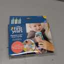 The First Years Squeeze & Sip Toddler Straw Cups - Squeezable Transition Sippy Cup with Silicone Straw - Toddler Feeding Supplies - 7 Oz - 3 Count - Ages 6 Months and Up (Green/Teal)