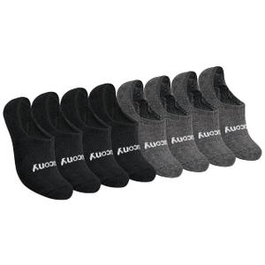 Saucony Women's No Show Cushioned Invisible Liner Socks (8, 16 Pairs) M