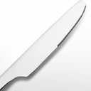 KINGSTONE Stainless Steel Dinner Knives Set of 4, 8.9-Inch Shiny Mirror Dinner Knife with Clean Design, Heavy Duty Butter Knife, Sharp Table Knives for Home Kitchen, Restaurant Use