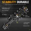 Front Complete Strut Shock Absorber Compatible with Nissan Sentra 2013, Struts with Coil Spring 272948 272947 (Set of 2)