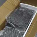 LitaEther Versatile 4 Tier Wall Shelf Unit, Black Lack Wall Shelf, Display Floating Shelf with LED Remote Control Light