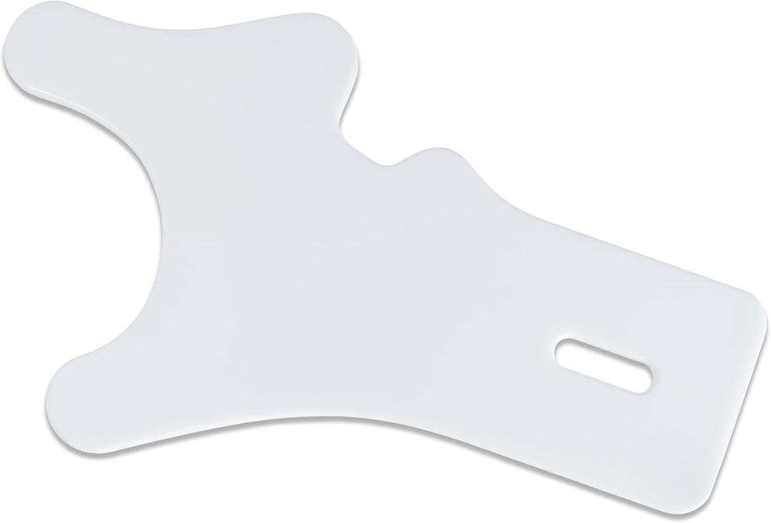 Durable Plastic Commode Transfer Board, 1/2 Inch x 28 Inches x 17 Inches