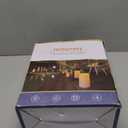 Homemory 10" x 4" Large Waterproof Outdoor Flameless Candles with Remote Control and Timer, Battery Operated Flickering LED Pillar Candles for Outdoor Larterns, Porch, Long Lasting, Set of 2