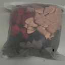 Cinaci 4 Pack Big Large Satin Rose Flower Plastic Hair Claws Clips with Bow Barrettes Clamps Bun Chignon Updo Holders Hair Accessories for Women Girls (Dark Champagne, Dark Green, Burgundy and Dark Gray)