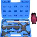 Engine Camshaft Belt Timing Locking Tool Kit Compatible with Ford Fusion Escape Focus Fiesta Mazda 1.25 1.4 1.6 1.7 1.8 2.0 2.3L 2.5L Ecoboost 1.5L 1.6L, 2.0 TDCi 303-1097 303-748 303-1550 303-1552