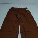Old Navy Dynamic Fleece Wide-Leg Trouser Pants Womens (Brown, Medium)