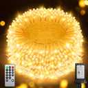 355FT 900LED Christmas Lights, Extra Long Outdoor String Lights Waterproof, Timer & Memory, 8 Modes Dimmable Plug in Fairy for Classroom Outside Tree Wedding Patry Warm White
