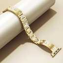 Mosonio Dressy Jewelry Bracelet Bands Compatible with Apple Watch Band 46mm 45mm 44mm 49mm 42mm 41mm 40mm 38mm for Women, Cute and Stylish Diamond Metal Strap for iWatch Series 11 10 9 8 7 6 5 4 3 2 1 SE Ultra