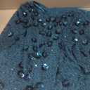 Adrianna Papell Women's Beaded Cocktail Dress, Teal Sapphire, 12